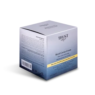 کرم رویال خاویار تراست اسمارت نمای جعبه محصول