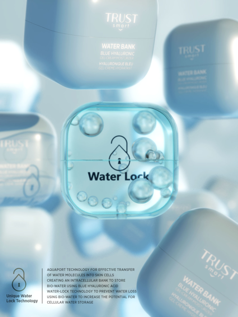 ژل کرم واتر بانک تراست اسمارت فناوری Water Lock